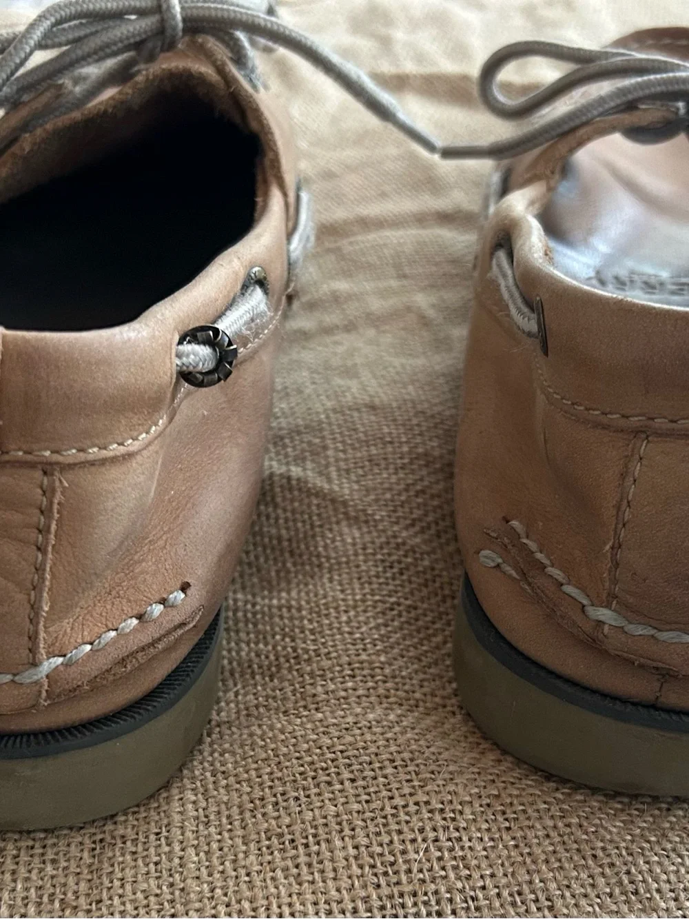 Men’s Sperry Topsider Boat Shoes in Light Brown Classic- Men’s Moccasin. Sz 10.5